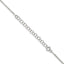 Sterling Silver 1.3mm Diamond-Cut Round Box Chain With 2 Inch Extension
