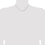 Sterling Silver Rhodium-Plated 1.3mm Diamond-Cut Round Box Chain