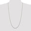 Sterling Silver 1.75mm Diamond-Cut Round Box Chain