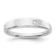 White Ice Sterling Silver Rhodium-plated Diamond Ring