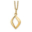 Diamond Necklace in Gold-Plated Sterling Silver (.01 ct. tw.) - Sophia Jewelers