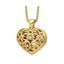 Diamond Heart Locket Necklace in Gold-Plated Sterling Silver (0.01 ct. tw.) - Sophia Jewelers