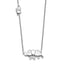 Diamond Elephant Necklace in Sterling Silver (0.01 ct. tw.), 18 Inch - Sophia Jewelers