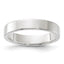 Sterling Silver 4mm Lightweight Flat Size 13.5 Band