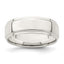 Sterling Silver 7mm Flat with Step Edge Size 8 Band