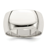 Sterling Silver 10mm Half Round Size 13.5 Band