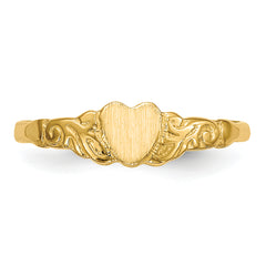 14k Childs Heart Ring