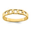 14k Polished Link Band Ring
