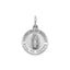 Our Lady of Guadalupe-Spanish Medal in Sterling Silver, Satin - Sophia Jewelers