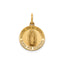 Our Lady of Guadalupe-Spanish Medal in 14K Yellow Gold, 14.5mm - Sophia Jewelers