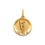 St. John the Baptist Medal in Gold-Plated Sterling Silver - Sophia Jewelers