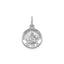 Our Lady of Mt. Carmel Medal in Sterling Silver, Satin - Sophia Jewelers