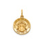 Lady of the Assumption Medal in 14K Yellow Gold, 14.5mm - Sophia Jewelers