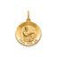 Round St. Paul Medal in 14K Yellow Gold, 16.25mm - Sophia Jewelers