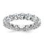 Lab-Grown Diamond Eternity Band in 14K White Gold (4 3/4 ct. tw.), Size 8 - Sophia Jewelers