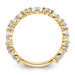 True Origin 14k 3/4 carat Lab Grown Diamond VS+ F+ Wedding Band