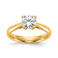 Round Lab-Grown Diamond Solitaire Engagement Ring in 14K Yellow Gold (3/4 ct.), Size 7 - Sophia Jewelers