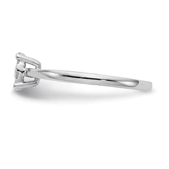 14K White Gold Lab Grown VS/SI+ G+ Dia Cluster Complete Engagement Ring