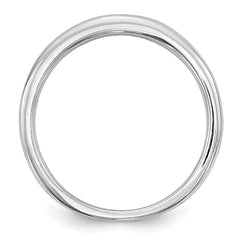 14k White Gold Lab Grown VS/SI+ G+ Dia Wedding Band