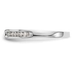 14k White Gold 1/3 carat Lab Grown Diamond VS/SI+ G+ Semi Mount Peg Set Engagement Ring