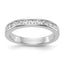 Lab-Grown Diamond Wedding Band in 14K White Gold (5/8 ct. tw.), Size 7 - Sophia Jewelers
