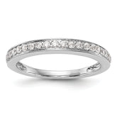 14K White Gold Lab Grown VS/SI+ G+ Dia Wedding Band