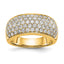 Lab-Grown Diamond Band in 14K Yellow Gold, 1.8mm (1 5/8 ct. tw.), Size 7 - Sophia Jewelers