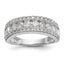 Lab-Grown Diamond Band in 14K White Gold (1 1/2 ct. tw.), Size 7 - Sophia Jewelers
