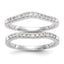 Lab-Grown Diamond Wedding Band in 14K White Gold, 2.25mm (1/3 ct. tw.), Size 7 - Sophia Jewelers