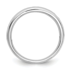 14k White Gold 3/4 carat Lab Grown Diamond VS/SI+ G+ Eleven Stone Complete Channel Set Band