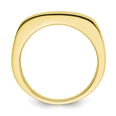 10k 3/4 carat Lab Grown Diamond VS/SI+ G+ Complete Men's Band