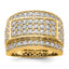 Men's Lab-Grown Diamond Heirloom Ring in 14K Yellow Gold (3 ct. tw.), Size 10 - Sophia Jewelers