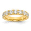 14k 2 carat Lab Grown Diamond VS/SI+ G+ Complete Wedding Band