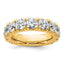 Lab-Grown Diamond Wedding Band in 14K Yellow Gold, 4.9mm (5 1/3 ct. tw., VS+ F+), Size 7 - Sophia Jewelers