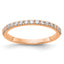 14k Rose Gold Lab Grown Diamond VS/SI+ G+ Ring