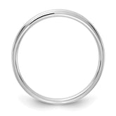 14k White Gold 1/10 carat Lab Grown Diamond VS/SI+ G+ Complete Channel Set Band