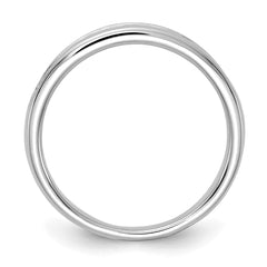 14k White Gold 1/3 carat Lab Grown Diamond VS/SI+ G+ Complete Channel Set Band