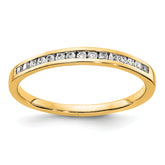 14k Yellow Gold Diamond Ring