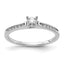 14k White Gold Diamond Ring