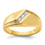 Men's Diamond Ring in 14K Yellow Gold, 3mm (1/5 ct. tw.), Size 10 - Sophia Jewelers
