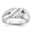 Men's Diamond Ring in 14K White Gold (1/6 ct. tw.), Size 10 - Sophia Jewelers