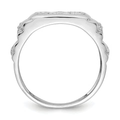 14KW AA Diamond men's ring