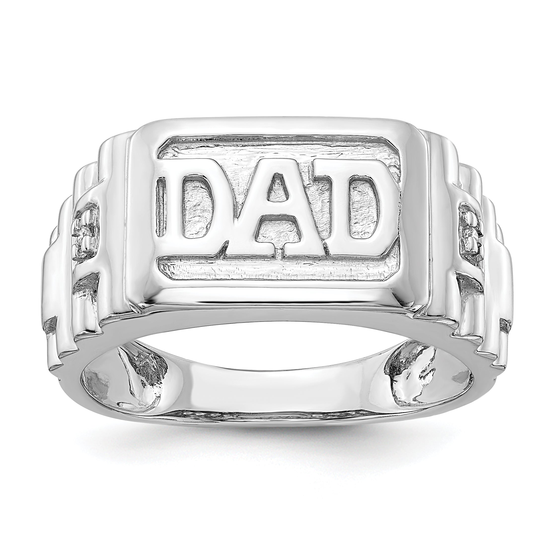 14KW AA Diamond men's ring