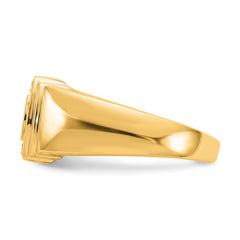 14k AA Diamond men's ring
