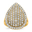 14k 2 carat Lab Grown Diamond VS/SI+ G+ Complete Fashion Ring