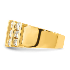 14k 2 carat Lab Grown Diamond VS/SI+ G+ Complete Fashion Band