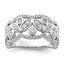 Lab-Grown Diamond Ring in 14K White Gold (7/8 ct. tw.), Size 7 - Sophia Jewelers