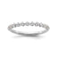 Lab-Grown Diamond Band in 14K White Gold, 1.64mm (1/2 ct. tw.), Size 7 - Sophia Jewelers