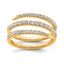 Lab-Grown Diamond Fashion Band in 14K Yellow Gold, 5.4mm (3/4 ct. tw.), Size 7 - Sophia Jewelers