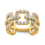 Lab-Grown Diamond Band in 14K Yellow Gold, 10.1mm (2 3/8 ct. tw.), Size 7 - Sophia Jewelers
